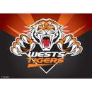 West Tigers NRL Edible Icing Image - A4